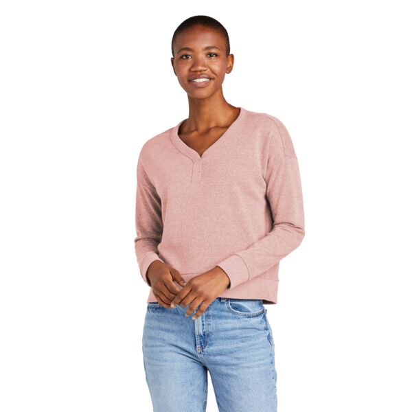 Women's Perfect Tri ® Fleece V Neck Sweatshirt Thumbnail
