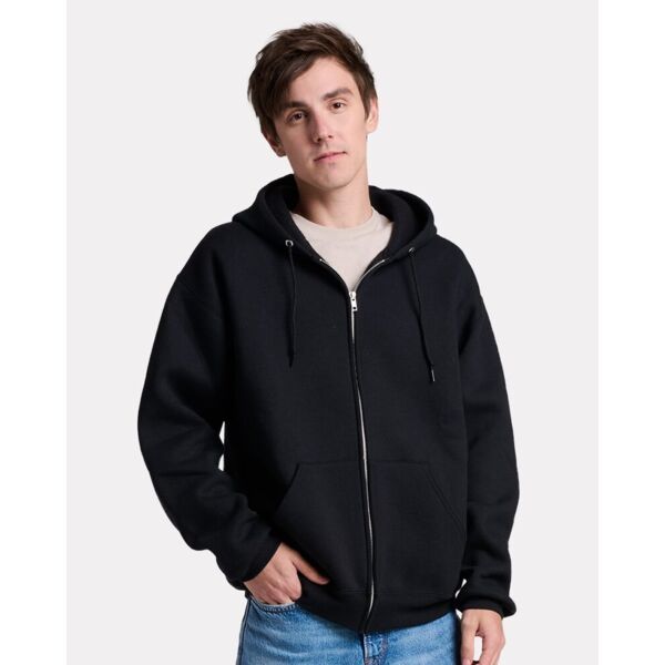 Unisex Rugged Full-Zip Hooded Sweatshirt Thumbnail