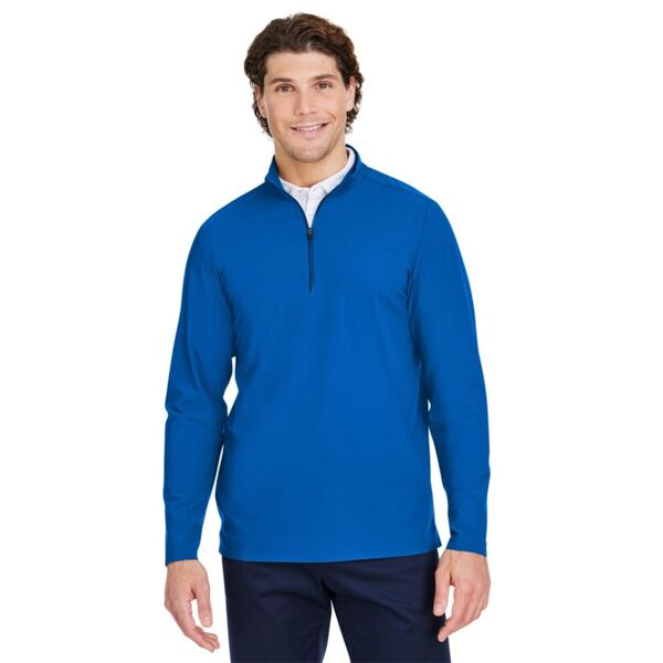Men's CrownLux Performance® Windsor Welded Quarter-Zip Pullover Thumbnail