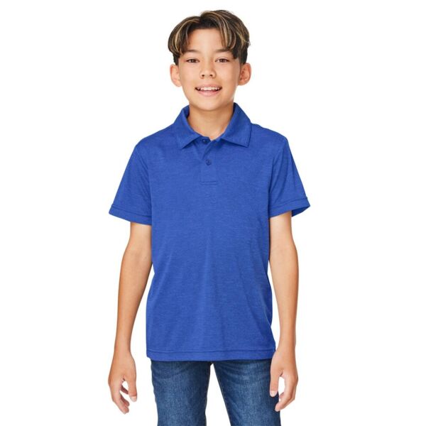Youth Zone Sonic Heather Performance Polo Thumbnail