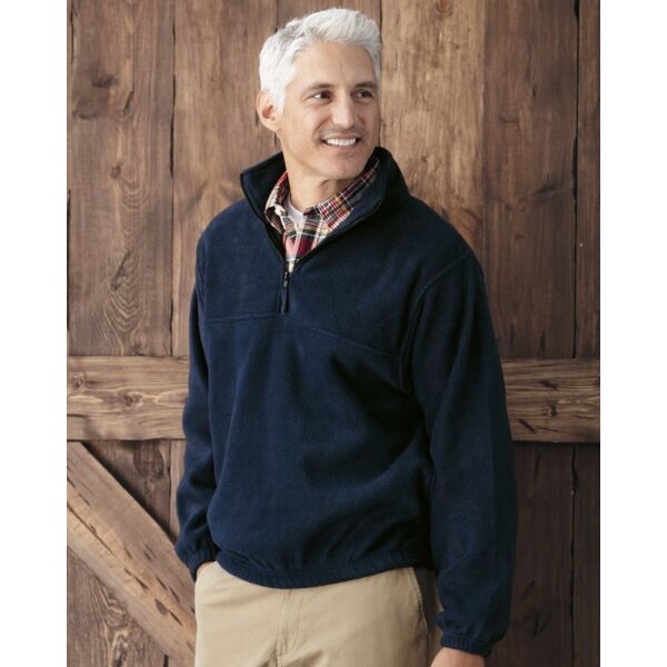 Unisex Fleece Quarter-Zip Pullover Thumbnail