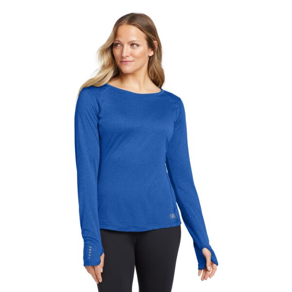 Women's Long Sleeve Pulse Crew Thumbnail