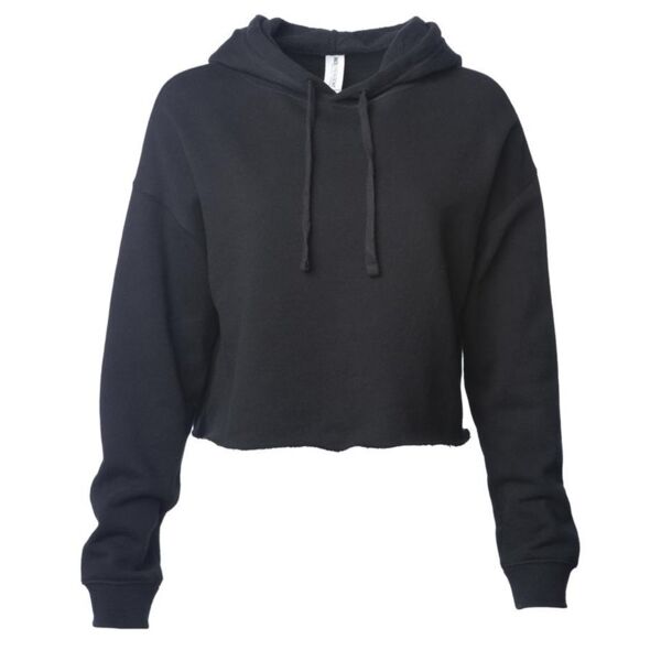 Women’s Lightweight Crop Hooded Sweatshirt Thumbnail