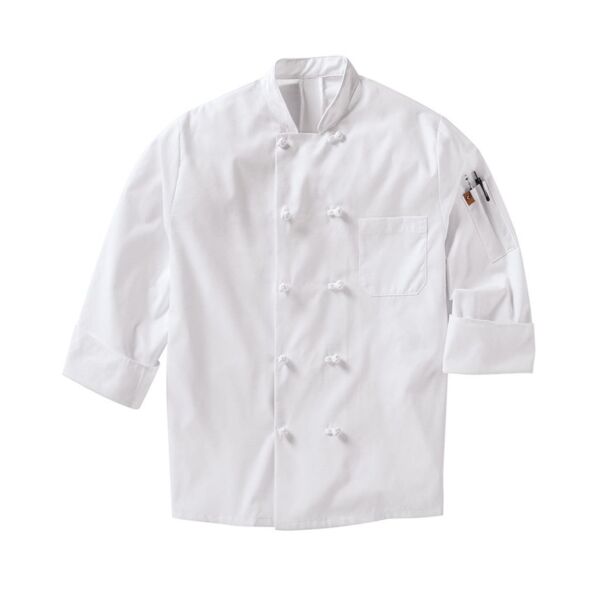 Mimix™ Ten Knot Button Chef Coat with OilBlok Thumbnail