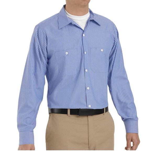 Men's Tall Premium Long Sleeve Work Shirt Thumbnail