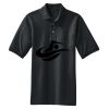 Heavyweight Cotton Pique Polo with Pocket Thumbnail