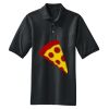 Heavyweight Cotton Pique Polo with Pocket Thumbnail