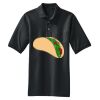 Heavyweight Cotton Pique Polo with Pocket Thumbnail