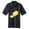 Heavyweight Cotton Pique Polo with Pocket Thumbnail