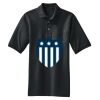 Heavyweight Cotton Pique Polo with Pocket Thumbnail