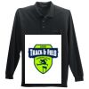 Long Sleeve Silk Touch Polo with Pocket Thumbnail