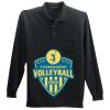 Long Sleeve Silk Touch Polo with Pocket Thumbnail
