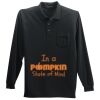 Long Sleeve Silk Touch Polo with Pocket Thumbnail