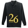 Long Sleeve Silk Touch Polo with Pocket Thumbnail