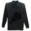 Long Sleeve Silk Touch Polo with Pocket Thumbnail