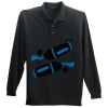 Long Sleeve Silk Touch Polo with Pocket Thumbnail