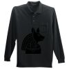 Long Sleeve Silk Touch Polo with Pocket Thumbnail