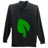 Long Sleeve Silk Touch Polo with Pocket Thumbnail