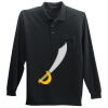 Long Sleeve Silk Touch Polo with Pocket Thumbnail