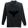 Long Sleeve Silk Touch Polo with Pocket Thumbnail