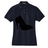 Women's Heavyweight Cotton Pique Polo Thumbnail