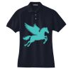 Women's Heavyweight Cotton Pique Polo Thumbnail