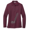 Women's Silk Touch Long Sleeve Polo Thumbnail