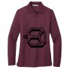 Women's Silk Touch Long Sleeve Polo Thumbnail