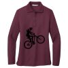 Women's Silk Touch Long Sleeve Polo Thumbnail
