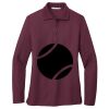 Women's Silk Touch Long Sleeve Polo Thumbnail