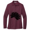 Women's Silk Touch Long Sleeve Polo Thumbnail