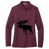 Women's Silk Touch Long Sleeve Polo Thumbnail