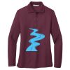 Women's Silk Touch Long Sleeve Polo Thumbnail