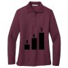 Women's Silk Touch Long Sleeve Polo Thumbnail