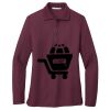 Women's Silk Touch Long Sleeve Polo Thumbnail