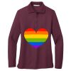 Women's Silk Touch Long Sleeve Polo Thumbnail