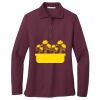 Women's Silk Touch Long Sleeve Polo Thumbnail