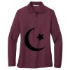 Women's Silk Touch Long Sleeve Polo Thumbnail