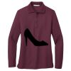 Women's Silk Touch Long Sleeve Polo Thumbnail