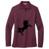 Women's Silk Touch Long Sleeve Polo Thumbnail