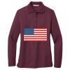 Women's Silk Touch Long Sleeve Polo Thumbnail