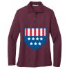 Women's Silk Touch Long Sleeve Polo Thumbnail