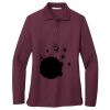 Women's Silk Touch Long Sleeve Polo Thumbnail