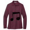 Women's Silk Touch Long Sleeve Polo Thumbnail